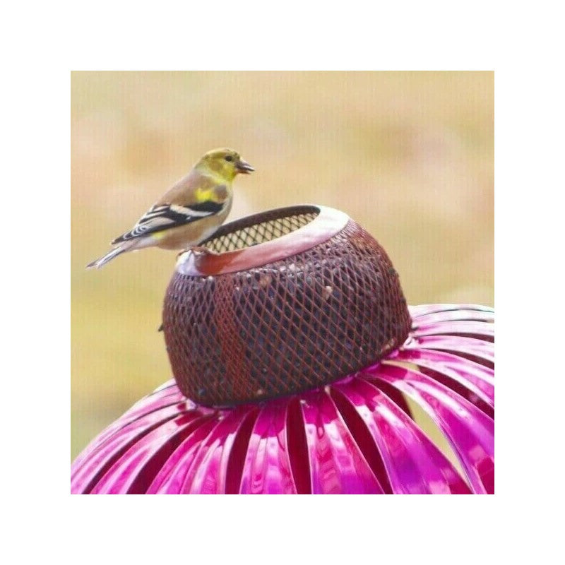 Colorful Floral Bird Feeder