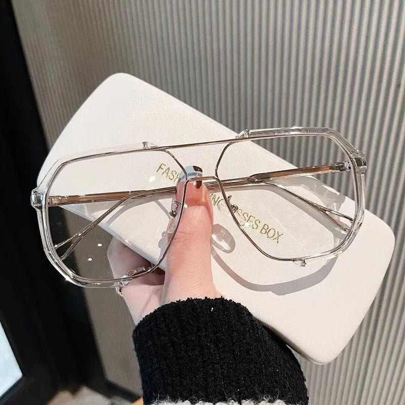 Trendy Square Sunglasses with UV Protection and Adaptive Lenses