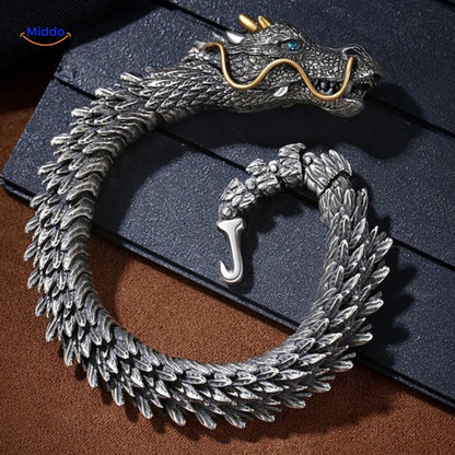 Trendy Leather Wristband for Modern Men