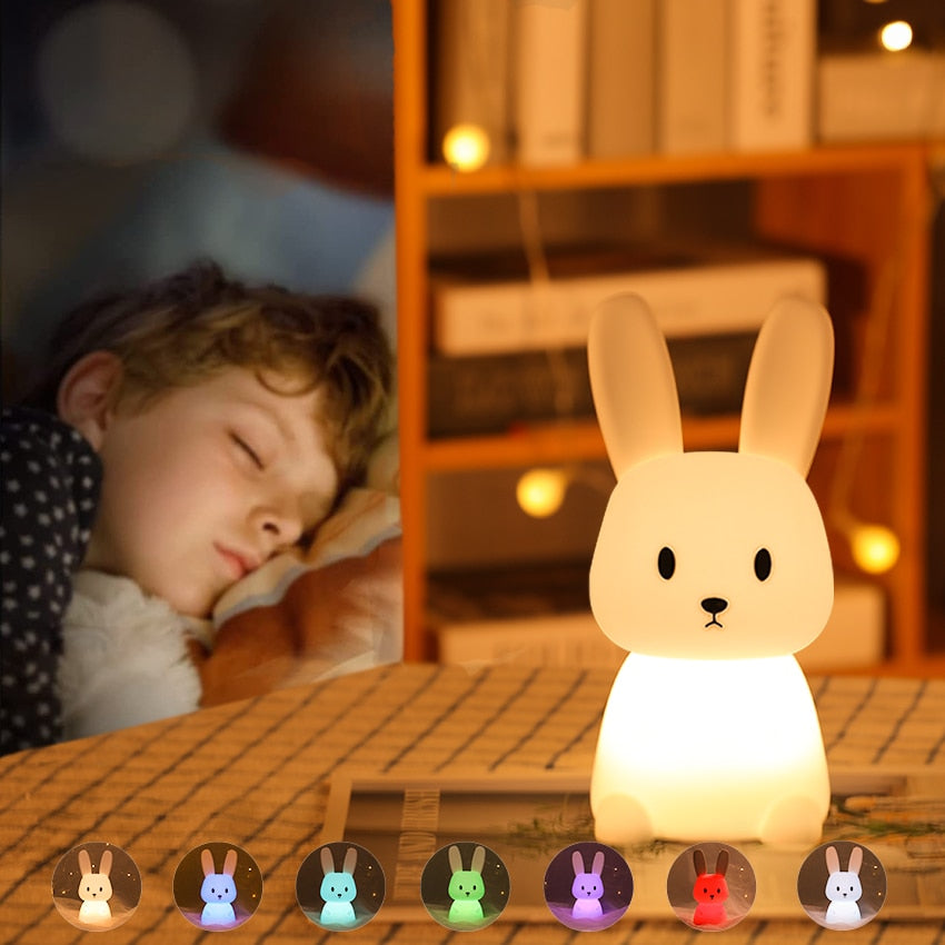 Fesara | SoftGlow Night Light - Fun LED Animal Figure for Kids