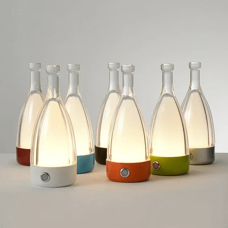 Reusable Wine Bottle Table Lamp - Fesara