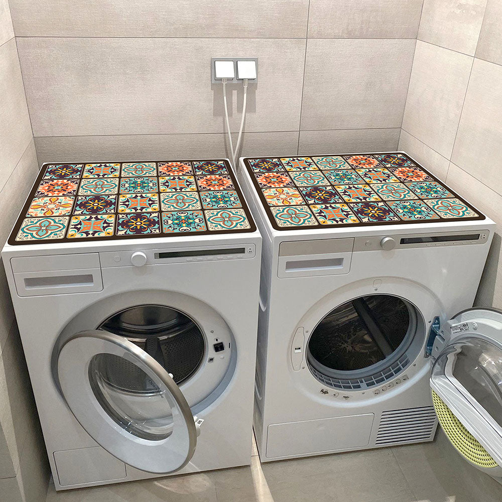 Decorative Kitchen Mat Waterproof Easy Clean Surface Protector