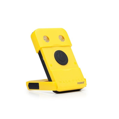 Compact Solar Powered Portable Charger with LED Light