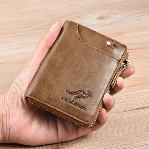 Men's Premium Leather Secure Wallet - Fesara