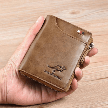 Men's Premium Leather Secure Wallet - Fesara