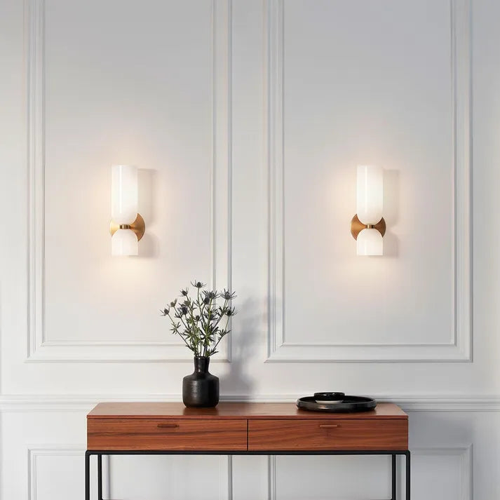 DuoGlow Wall Lamp - Sleek Contemporary Wall Light