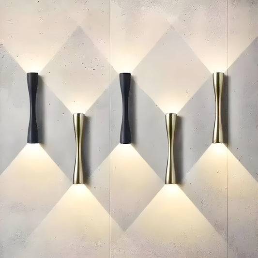 Slim LED Outdoor Wall Lamp – Waterproof Modern Lighting Fixture - Fesara