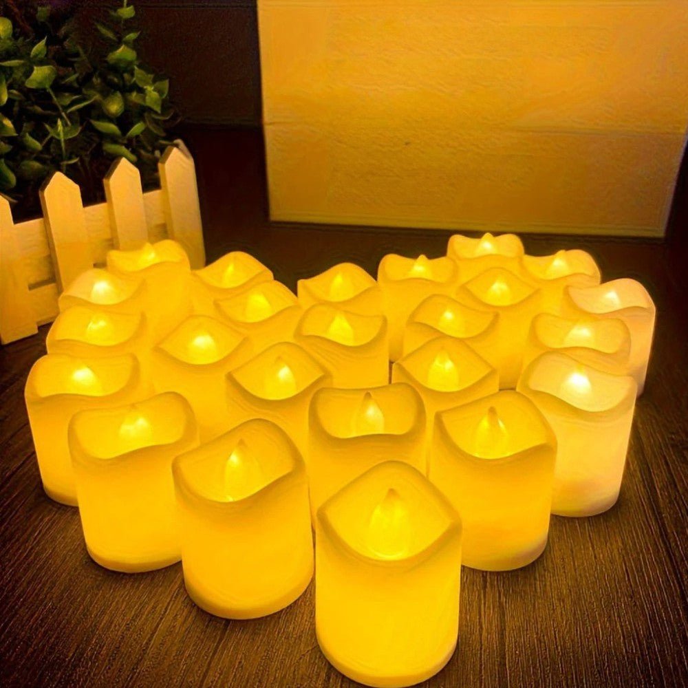 Soft Flicker Battery Tea Light Set - Fesara
