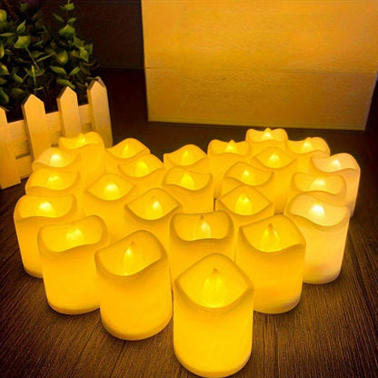 Soft Flicker Battery Tea Light Set - Fesara