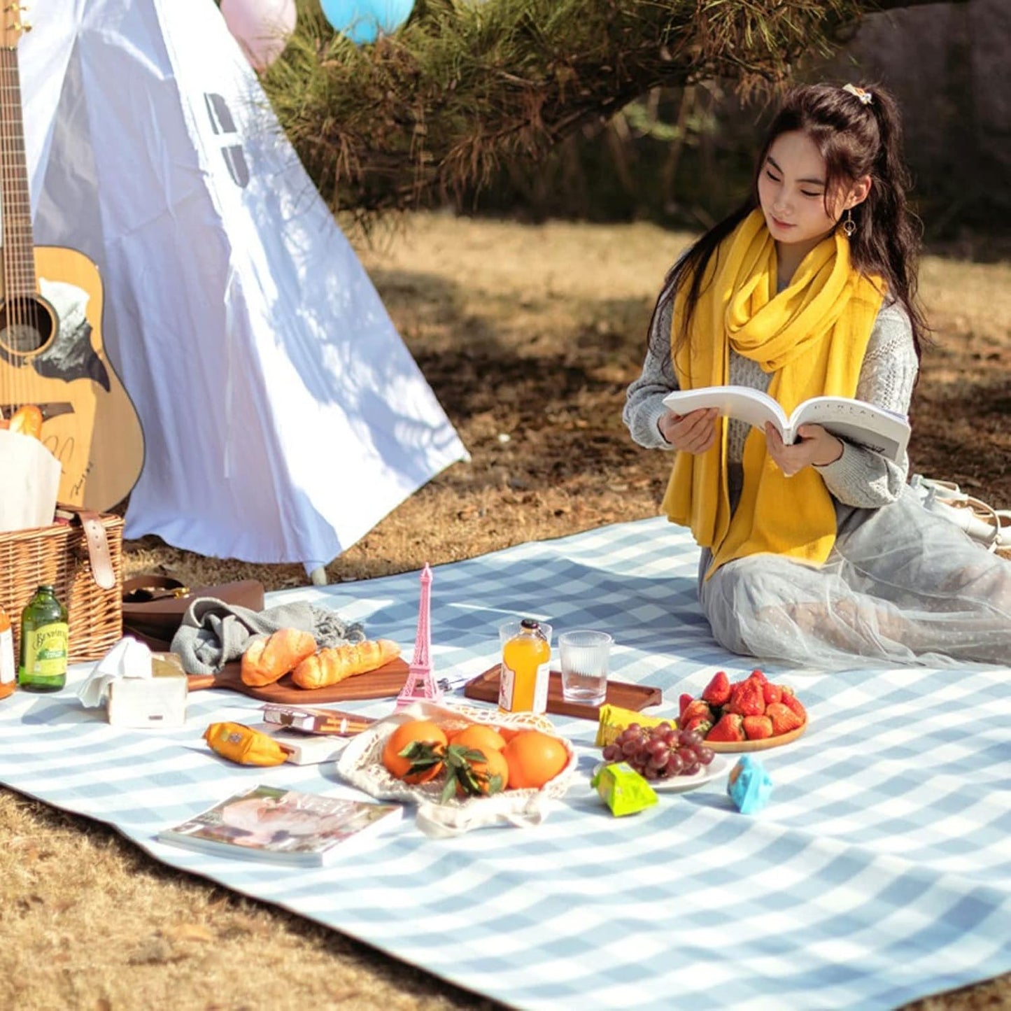 Waterproof Outdoor Blanket – Compact Portable Picnic Mat