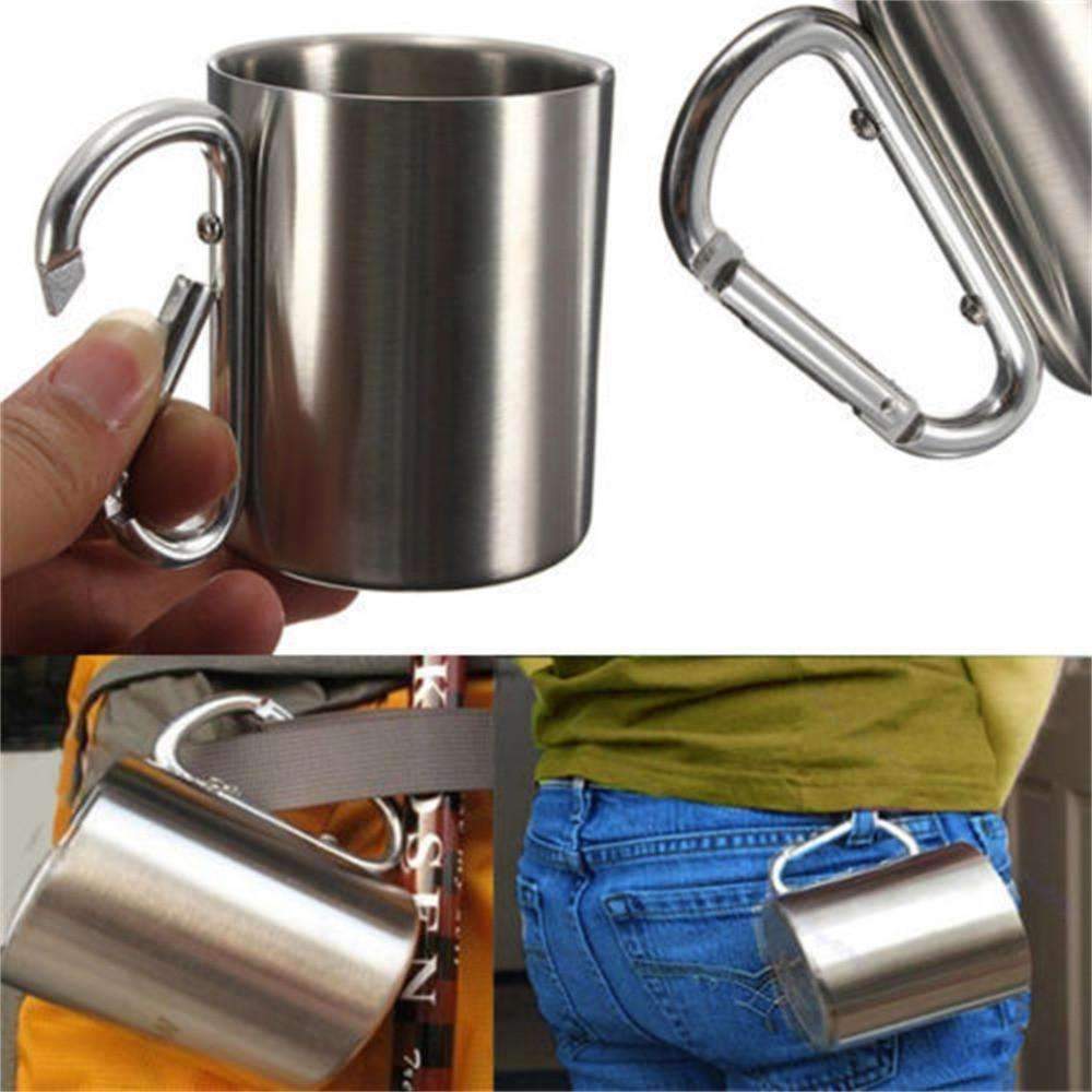 Durable Stainless Steel Travel Coffee Mug Cup - Fesara