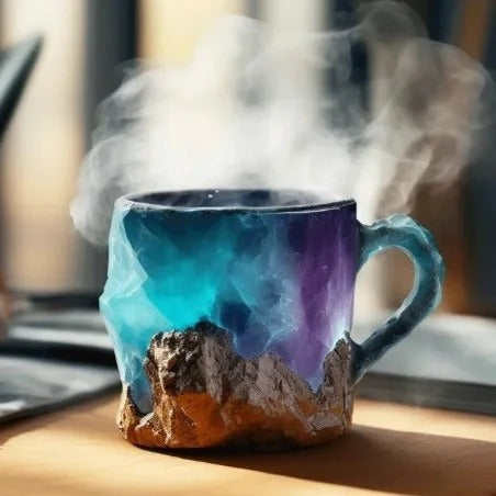 Luxurious Crystal Coffee Mugs