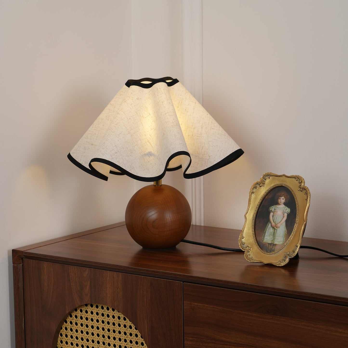 Stylish Table Lamp with Warm Ambient Light