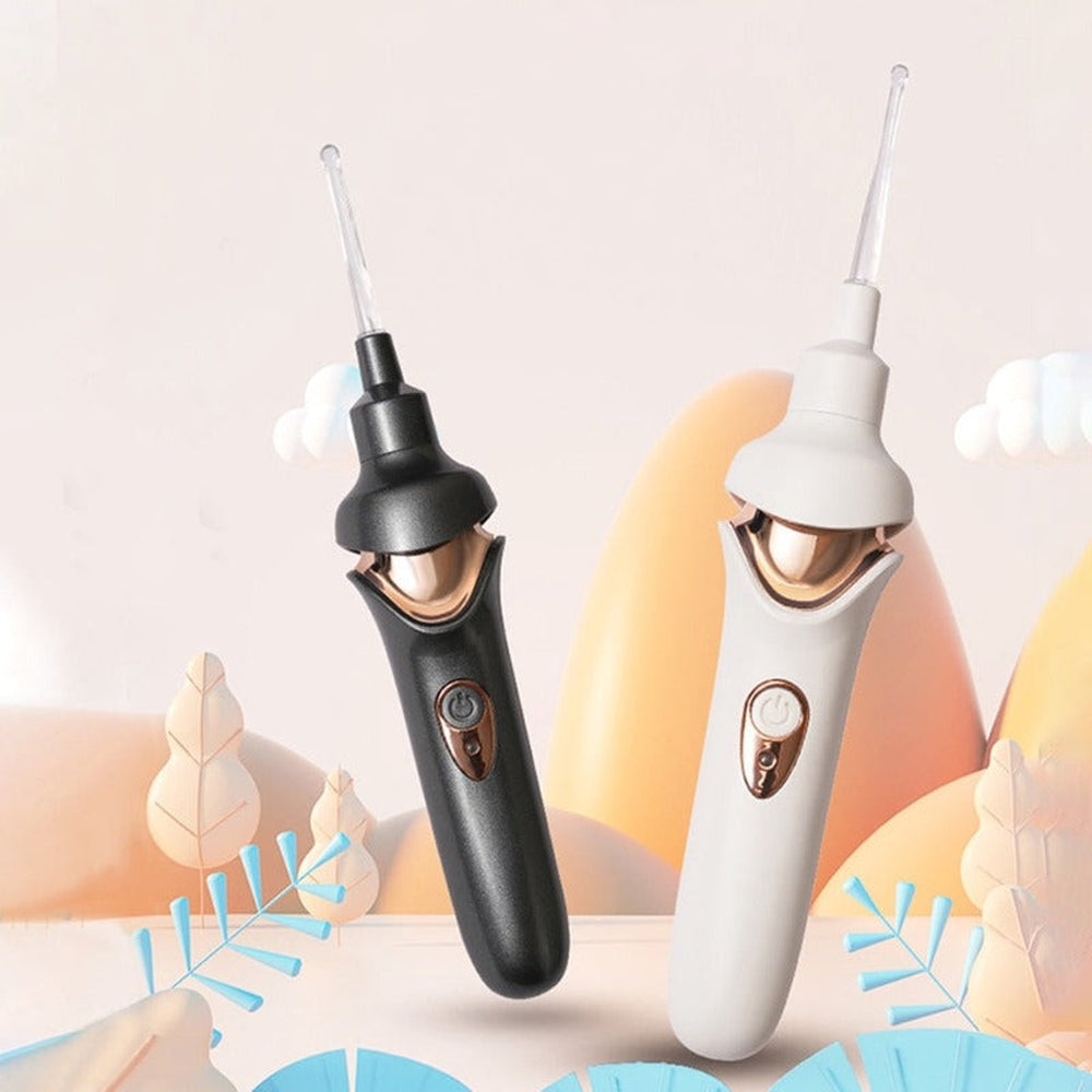 Painless Ear Cleaner with LED Light – Safe Earwax Removal for Adults and Children, Rechargeable with Soft Suction Technology-2
