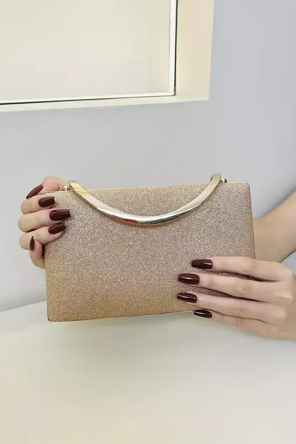Variant image for Women's Clutch Bag Black One Size Acrylic-3