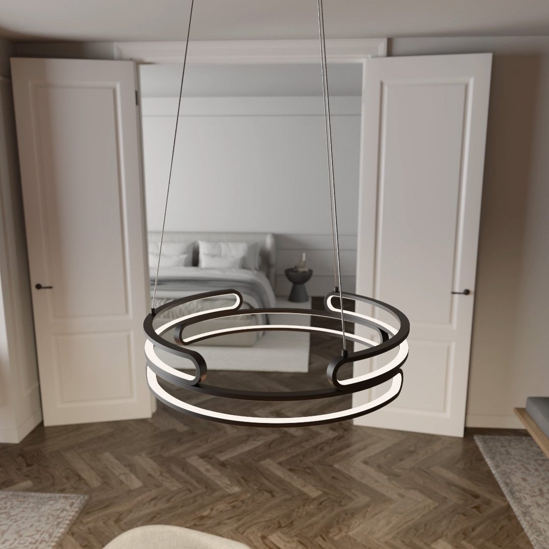 Elegant Metal Pendant Light
