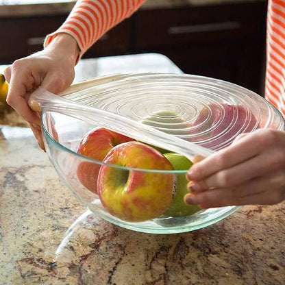 Fesara | Airtight Silicone Kitchen Storage Lids (6 Pack)