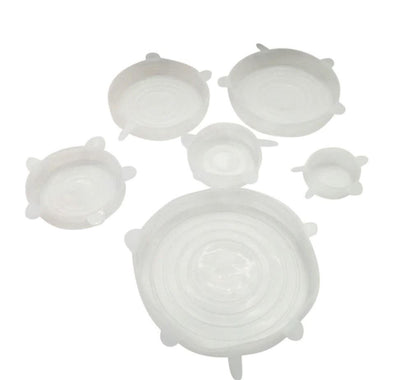 Fesara | Airtight Silicone Kitchen Storage Lids (6 Pack)