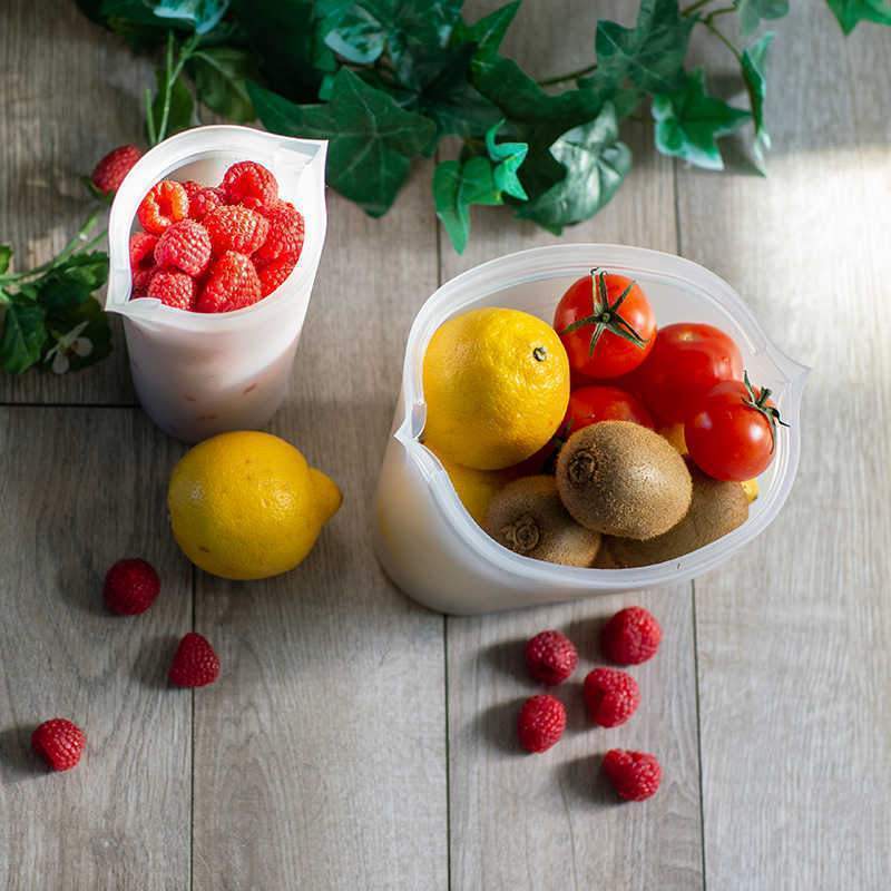 Reusable Silicone Food Storage Bags