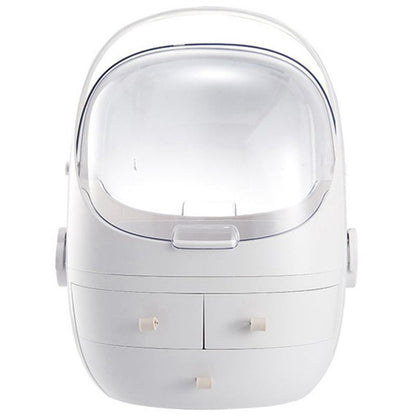 Compact Portable Makeup Storage Case