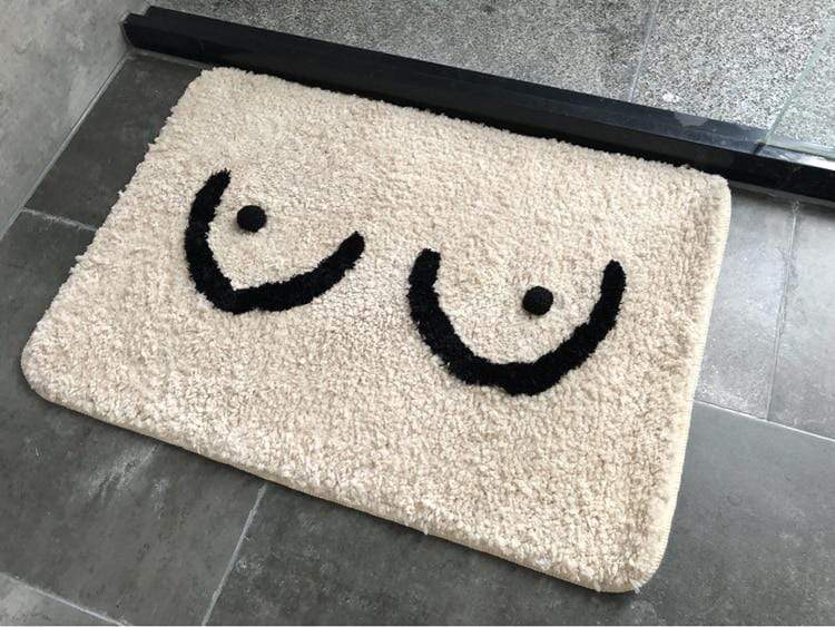 Plush Bathroom Floor Mats