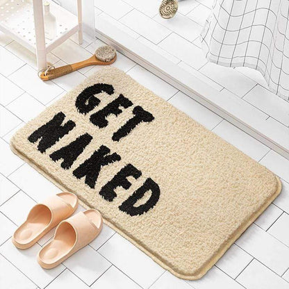 Plush Bathroom Floor Mats