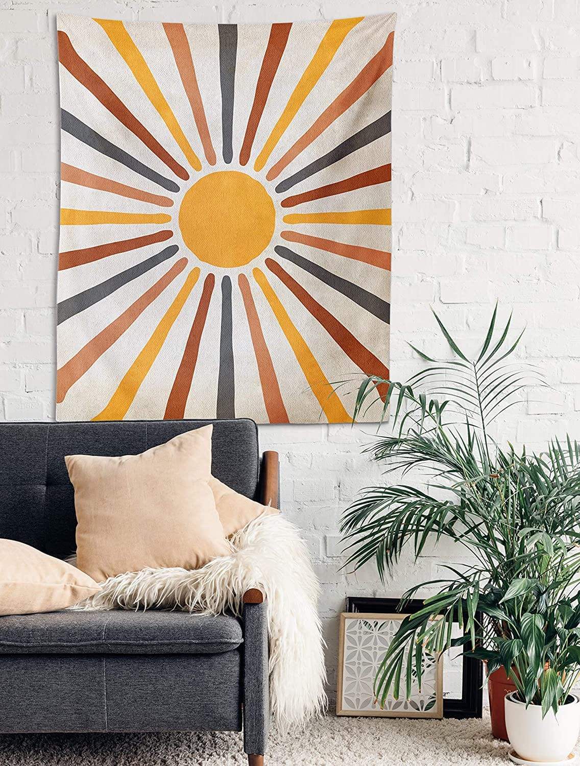 Vibrant Colorful Wall Hanging Tapestry Decor