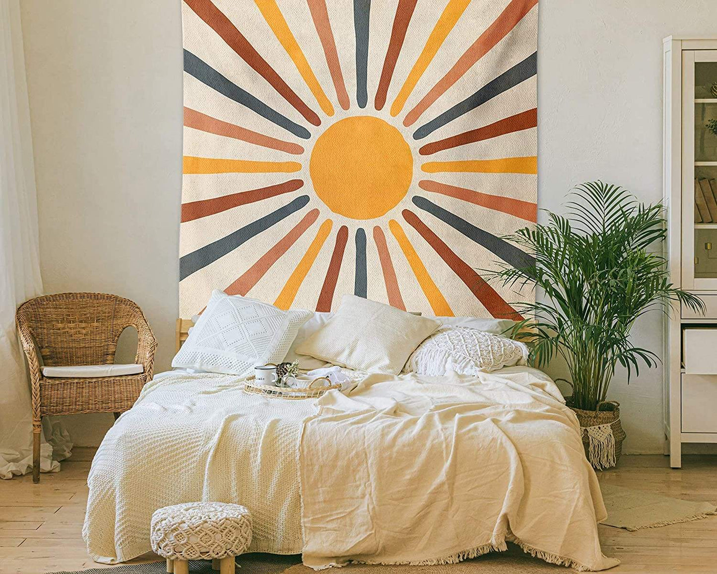 Vibrant Colorful Wall Hanging Tapestry Decor