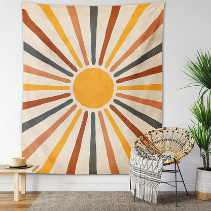 Vibrant Colorful Wall Hanging Tapestry Decor
