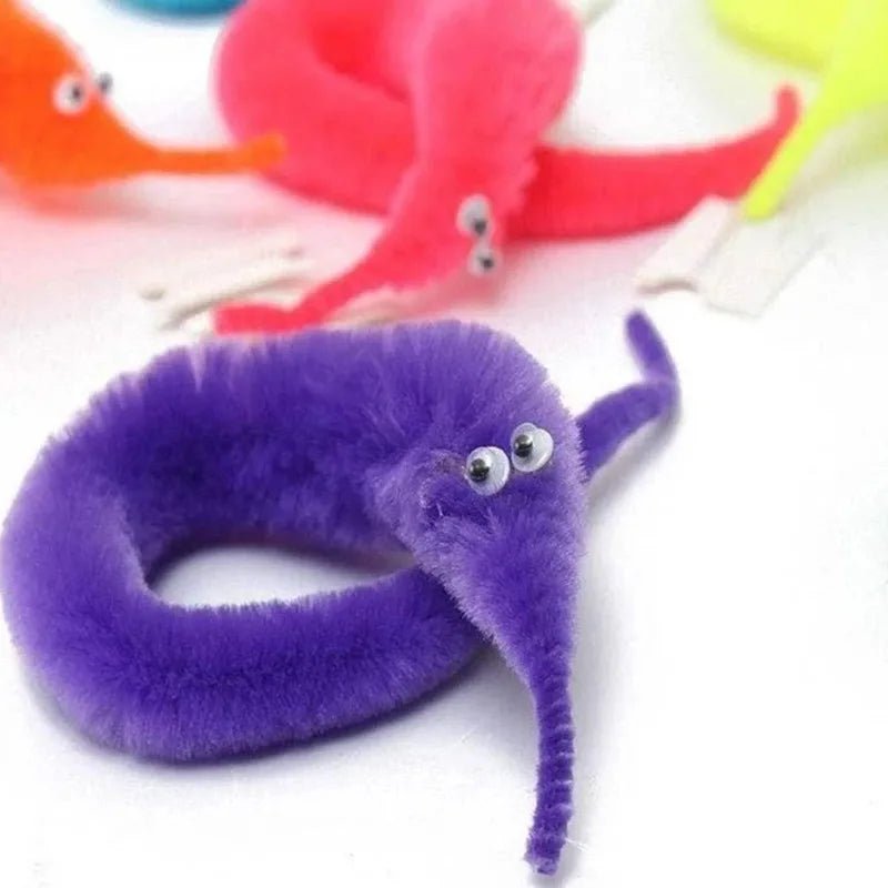 Fun Plush Worm Toy for Kids