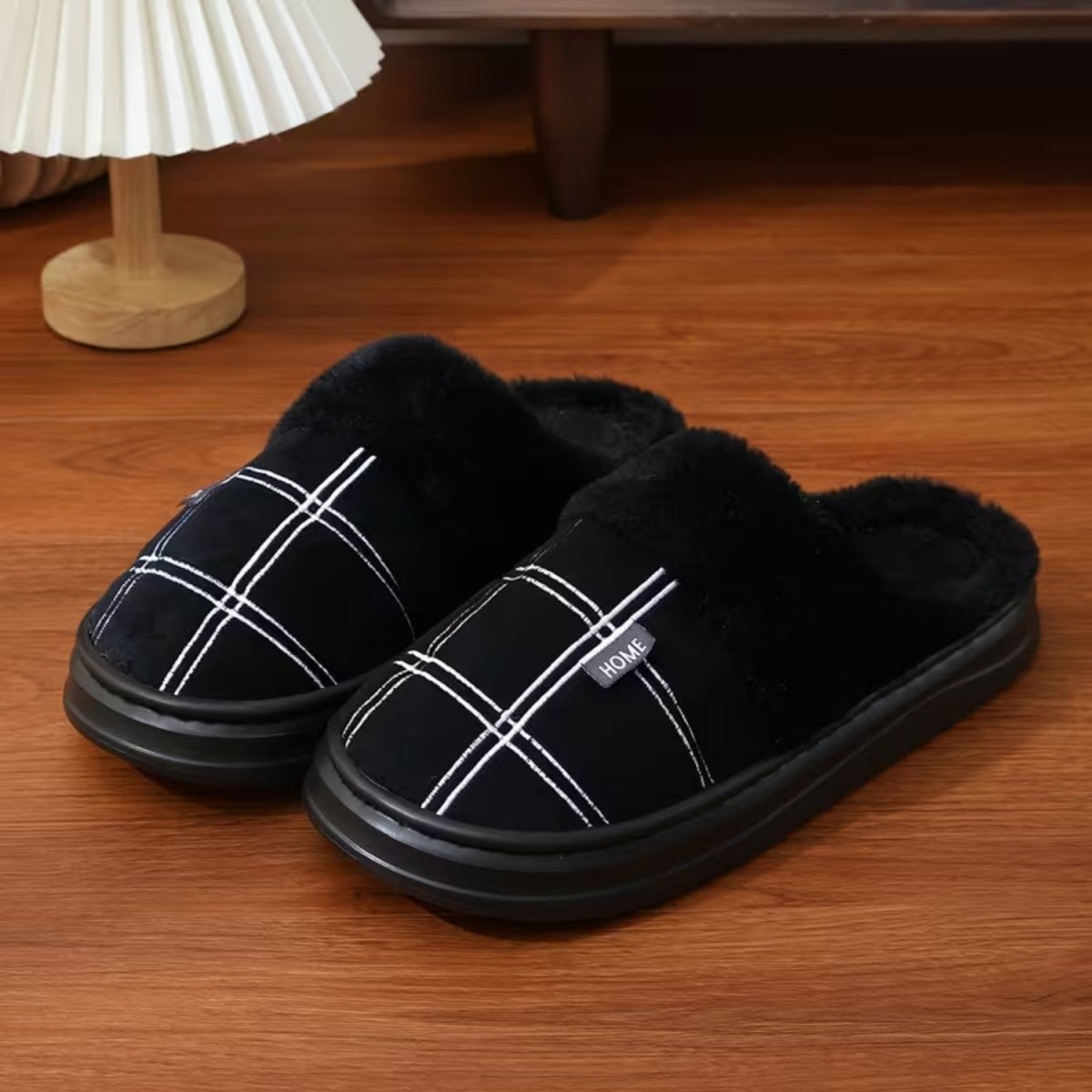 Winter Warm Men’s Plus Size House Slippers - Slippers - Wild Eye Vision