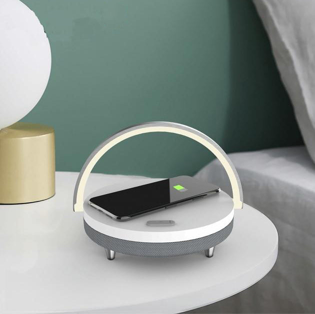 Multifunctional LED Desk Lamp with Speaker and Charger