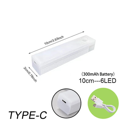 Smart Motion Sensor Night Lamp with Rechargeable Battery