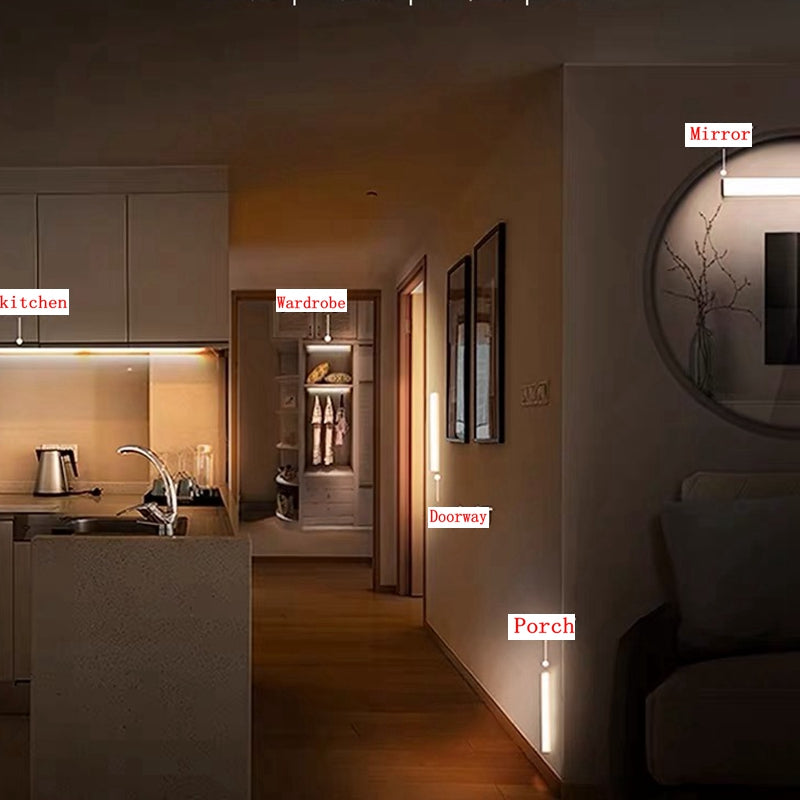 Smart Motion Sensor Night Lamp with Rechargeable Battery
