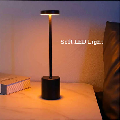 Slim Metal Rechargeable Desk Lamp