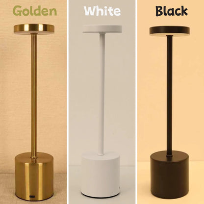 Slim Metal Rechargeable Desk Lamp