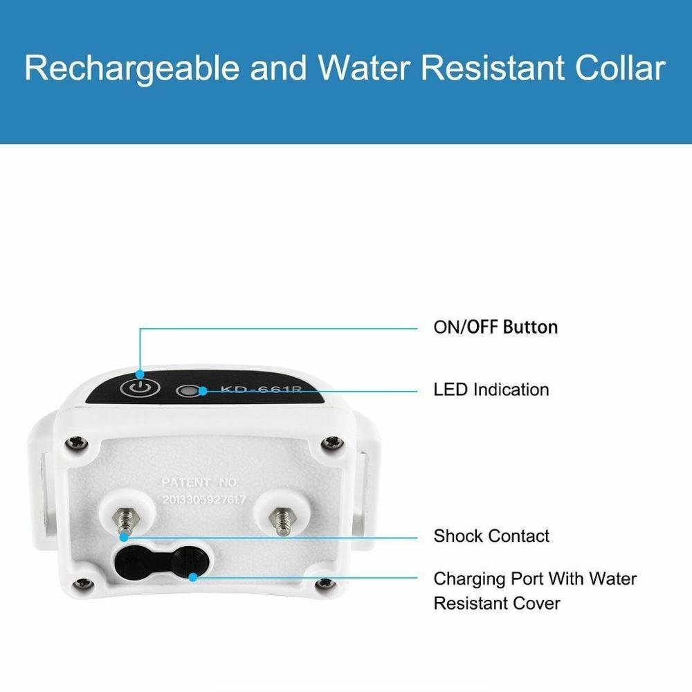 Easy Dog Training Collar System Waterproof Rechargeable