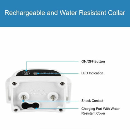 Easy Dog Training Collar System Waterproof Rechargeable