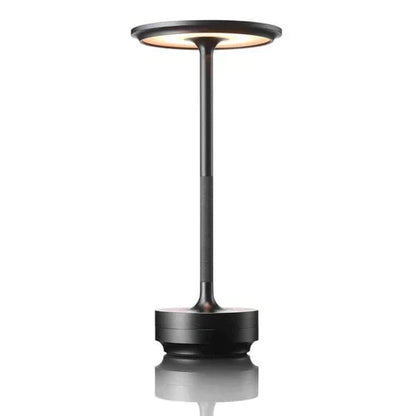 Compact LED Desk Lamp with USB Rechargeable Base