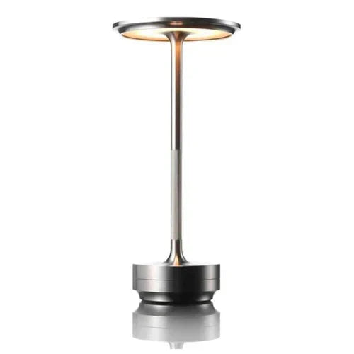 Compact LED Desk Lamp with USB Rechargeable Base