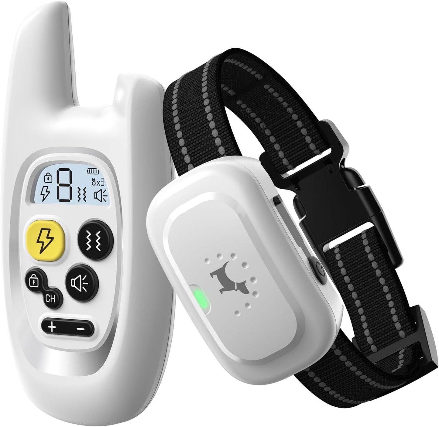 Waterproof Rechargeable Dog Training Collar with Remote