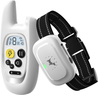 Waterproof Rechargeable Dog Training Collar with Remote