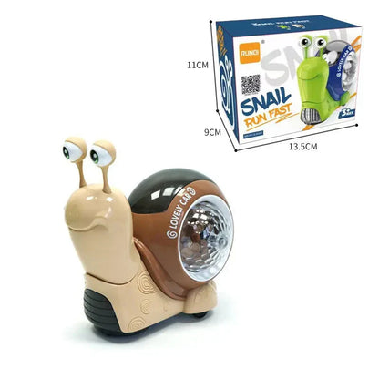 Colorful Singing Snail Night Light Toy