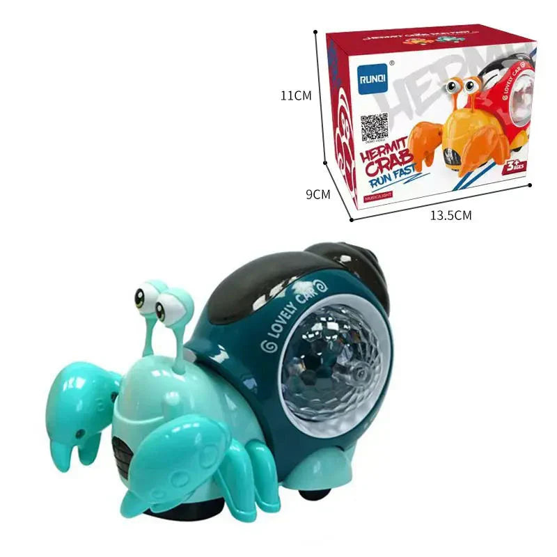 Colorful Singing Snail Night Light Toy