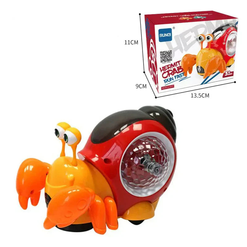 Colorful Singing Snail Night Light Toy