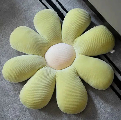 Soft Floral Pattern Chair Cushion