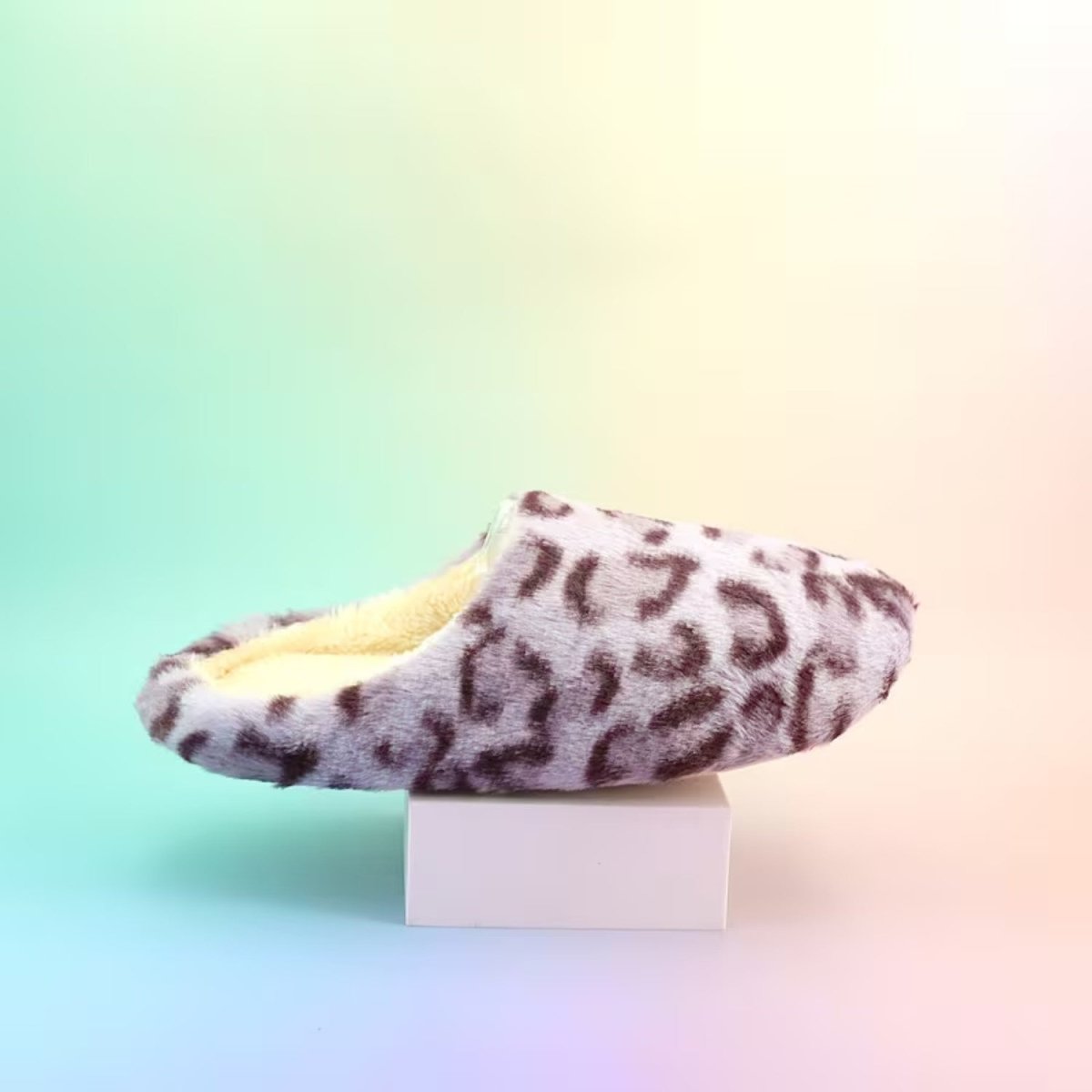 Women’s Cozy Soft Slippers with Print - Slippers - Wild Eye Vision