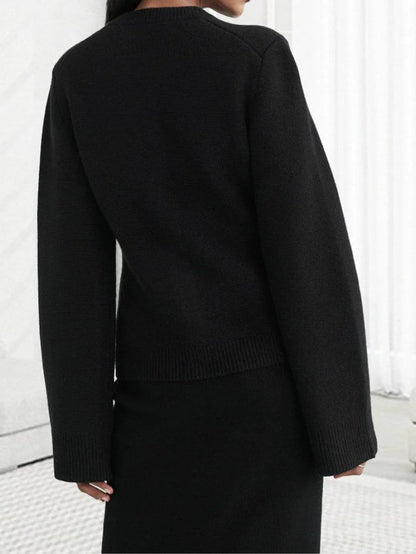 Women's Slim Fit Button Cardigan - Women Cardigan - Wild Eye Vision