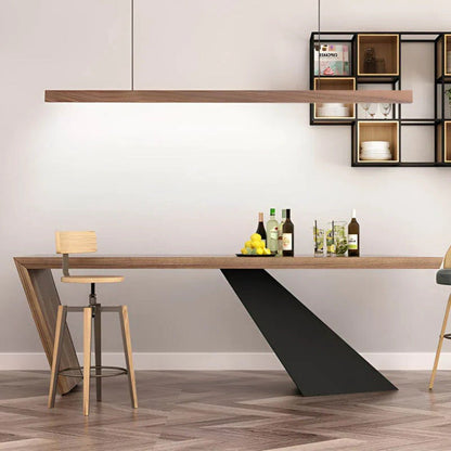 Wooden Linear Pendant Light for Kitchen - Pendant Light - Wild Eye Vision