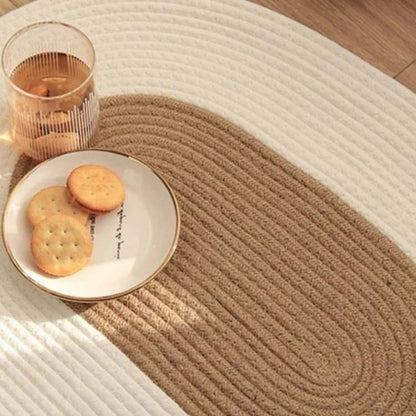 WovenNest Oval Braided Floor Mat - Mat - Wild Eye Vision